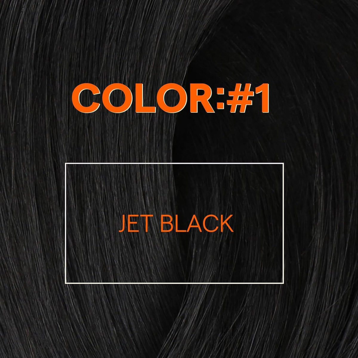 Close-up of Full Shine Weft Hair Extensions texture