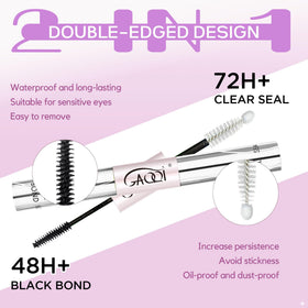Close-up of GAQQI Lash Remover applicator