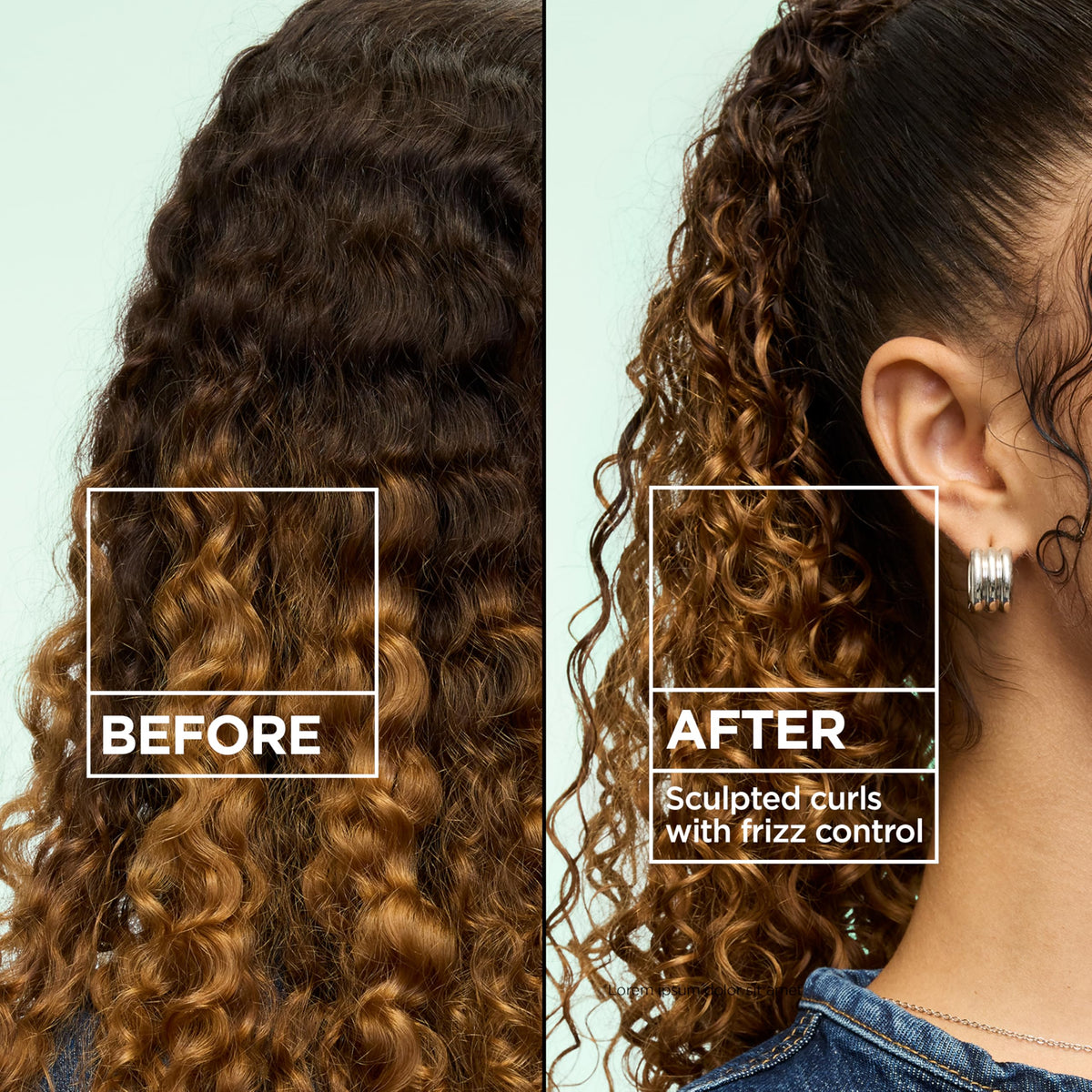 Close-up of Garnier Curl Control Gel texture