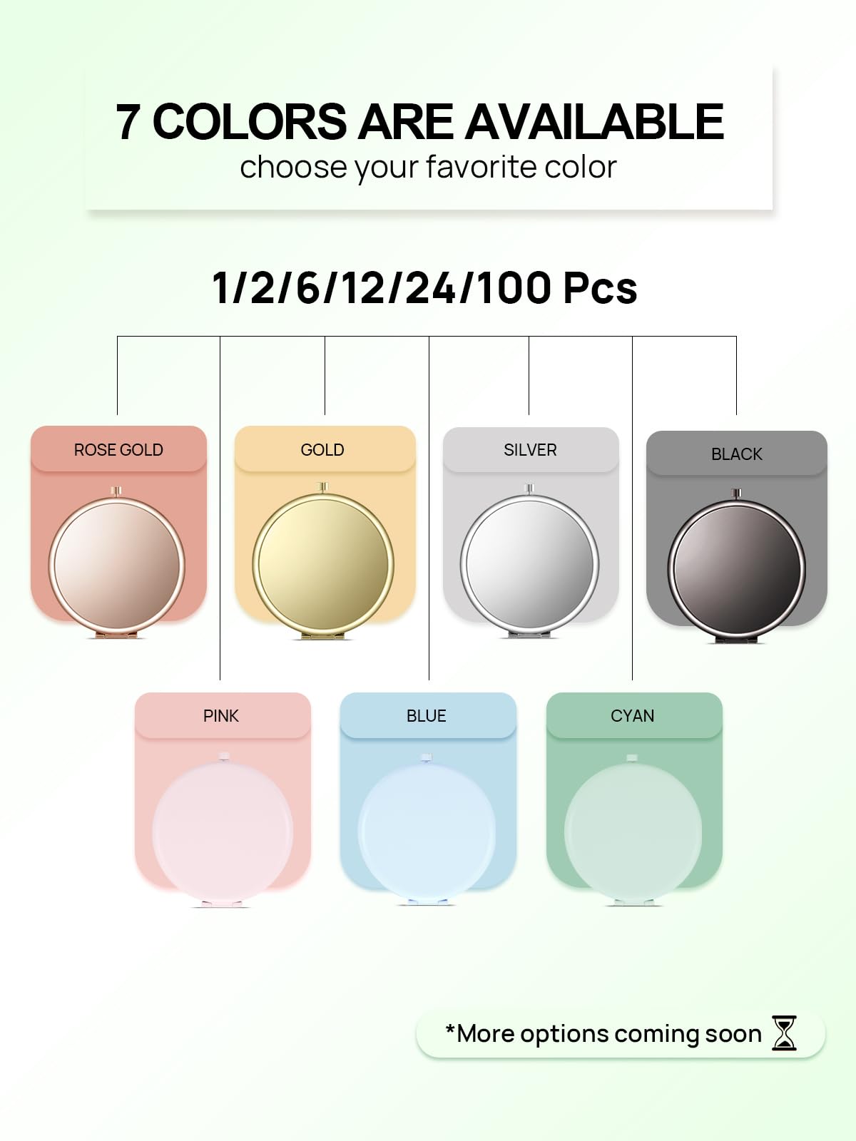 Close-up of Getinbulk compact mirror push-button switch