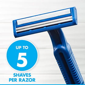 Close-up of Gillette Sensor2 razor with fixed head