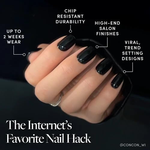 Close-up of Glamnetic Press On Nails showing glossy finish