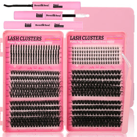 Close-up of Gmagictobo lash tweezers included in the kit
