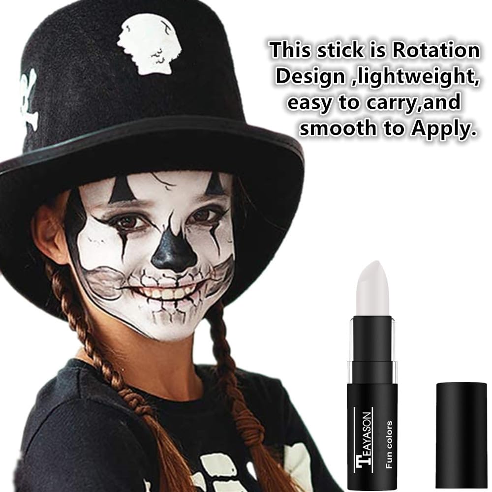 Close-up of Go Ho clown makeup cream stick red