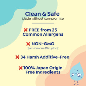 Close-up of GOONGBE Kids Body Wash texture