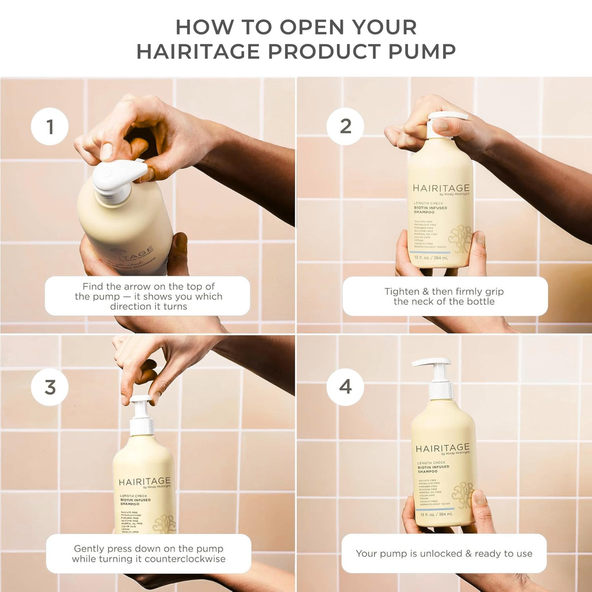 Close-up of Hairitage conditioner texture