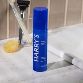 Close-up of Harry's Post-Shave Mist spray nozzle