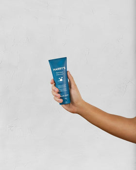 Close-up of Harry's Shaving Cream texture