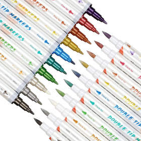Close-up of HAWINK tattoo marker pens in various colours