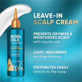 Close-up of Head & Shoulders Royal Oils Scalp Cream texture