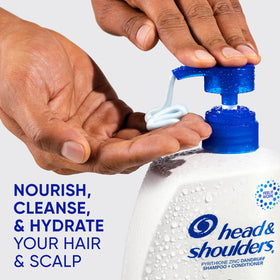 Close-up of Head & Shoulders Tea Tree Oil 2-in-1 shampoo texture
