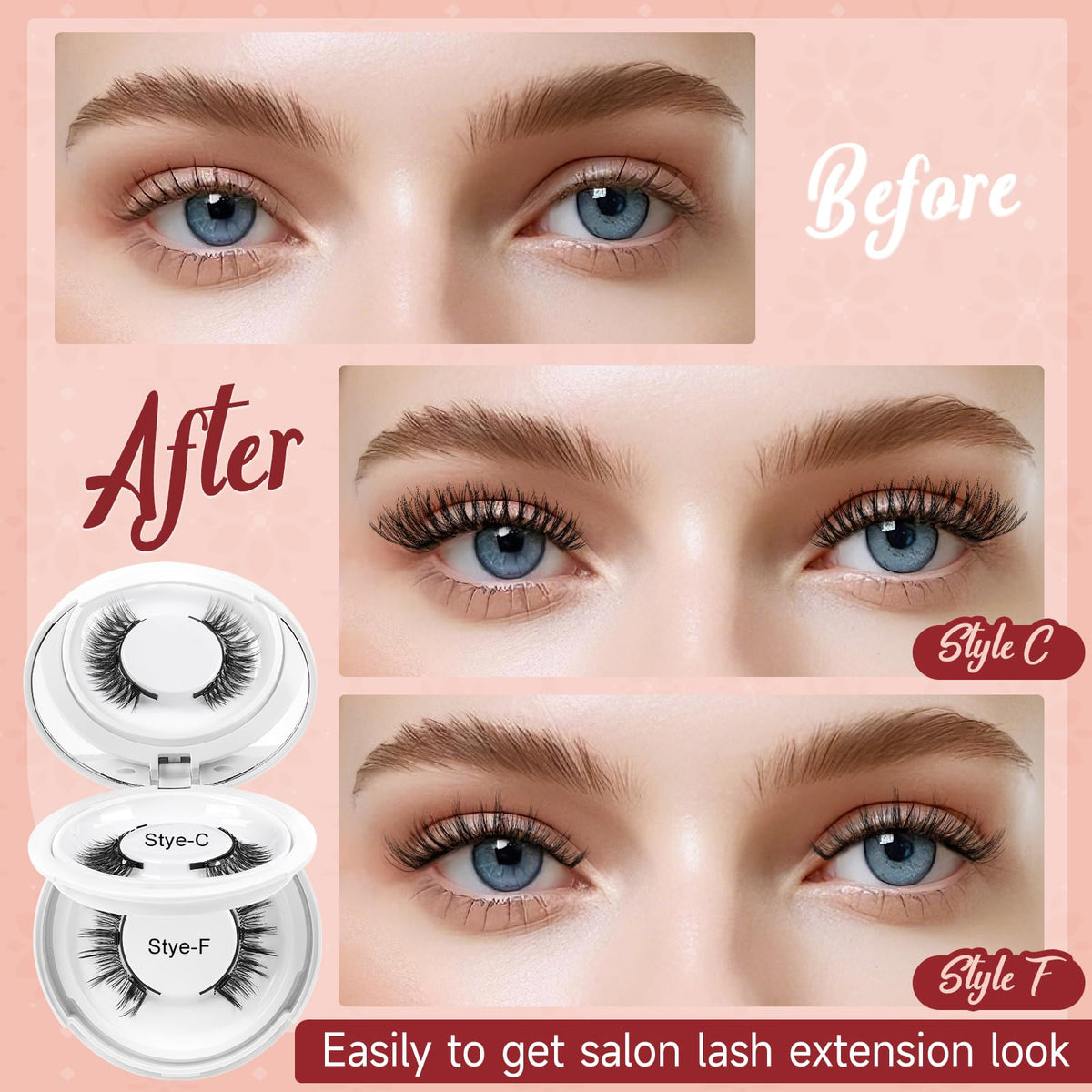 Close-up of Higu clace magnetic applicator for eyelashes