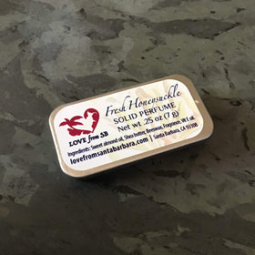 Close-up of Honeysuckle Solid Perfume texture