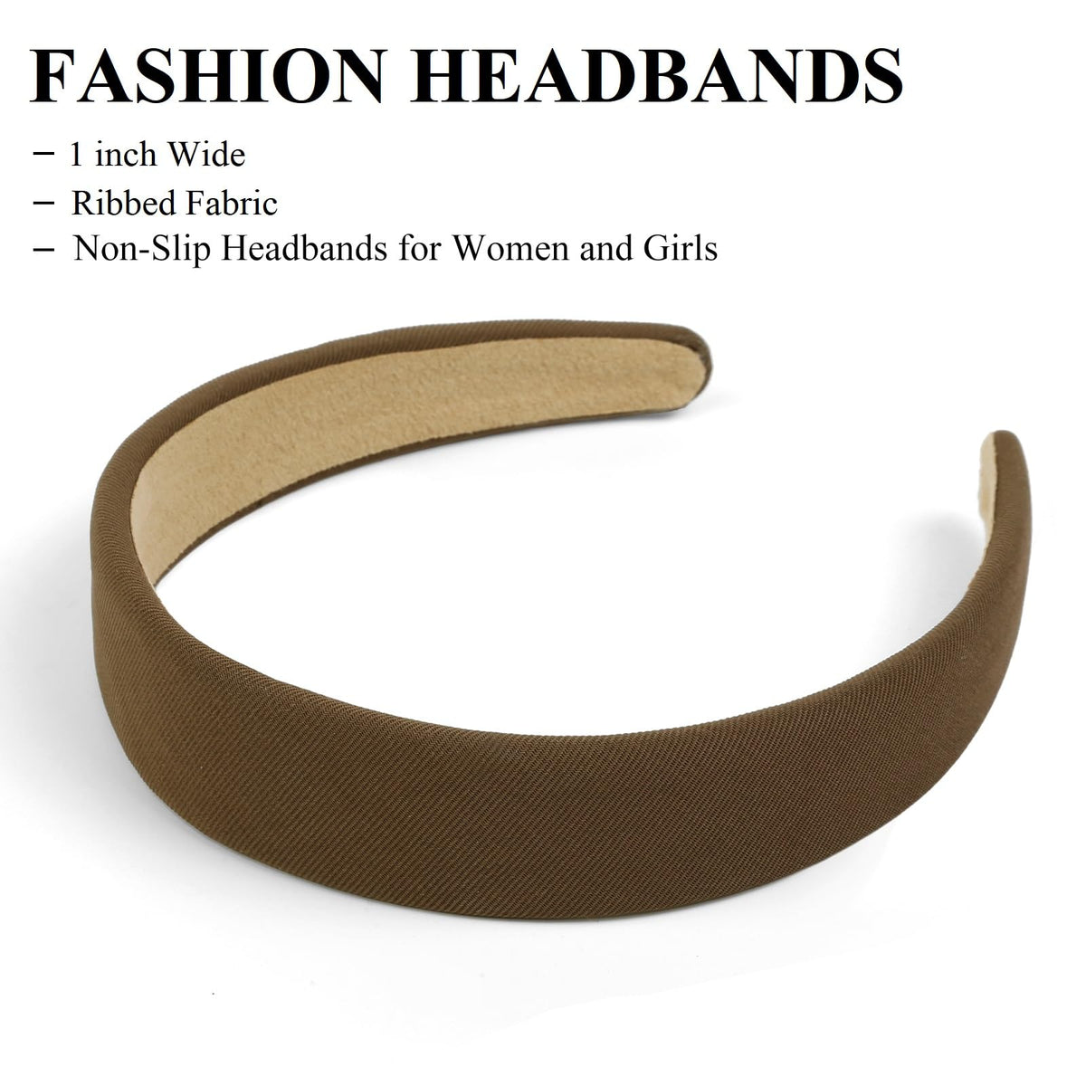 Close-up of Huachi headband showing ribbed fabric texture