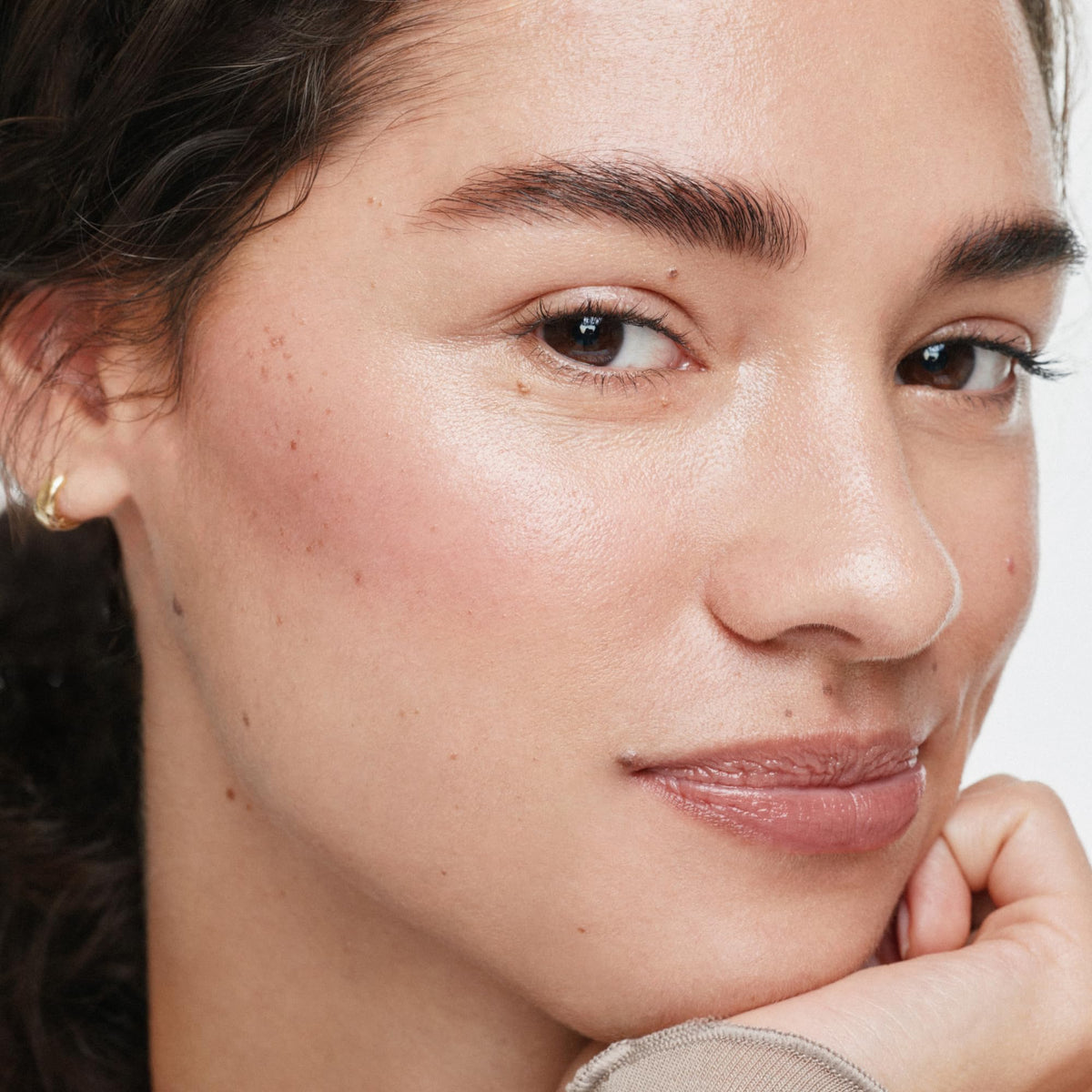 Close-up of ILIA Multi-Stick texture and creamy finish