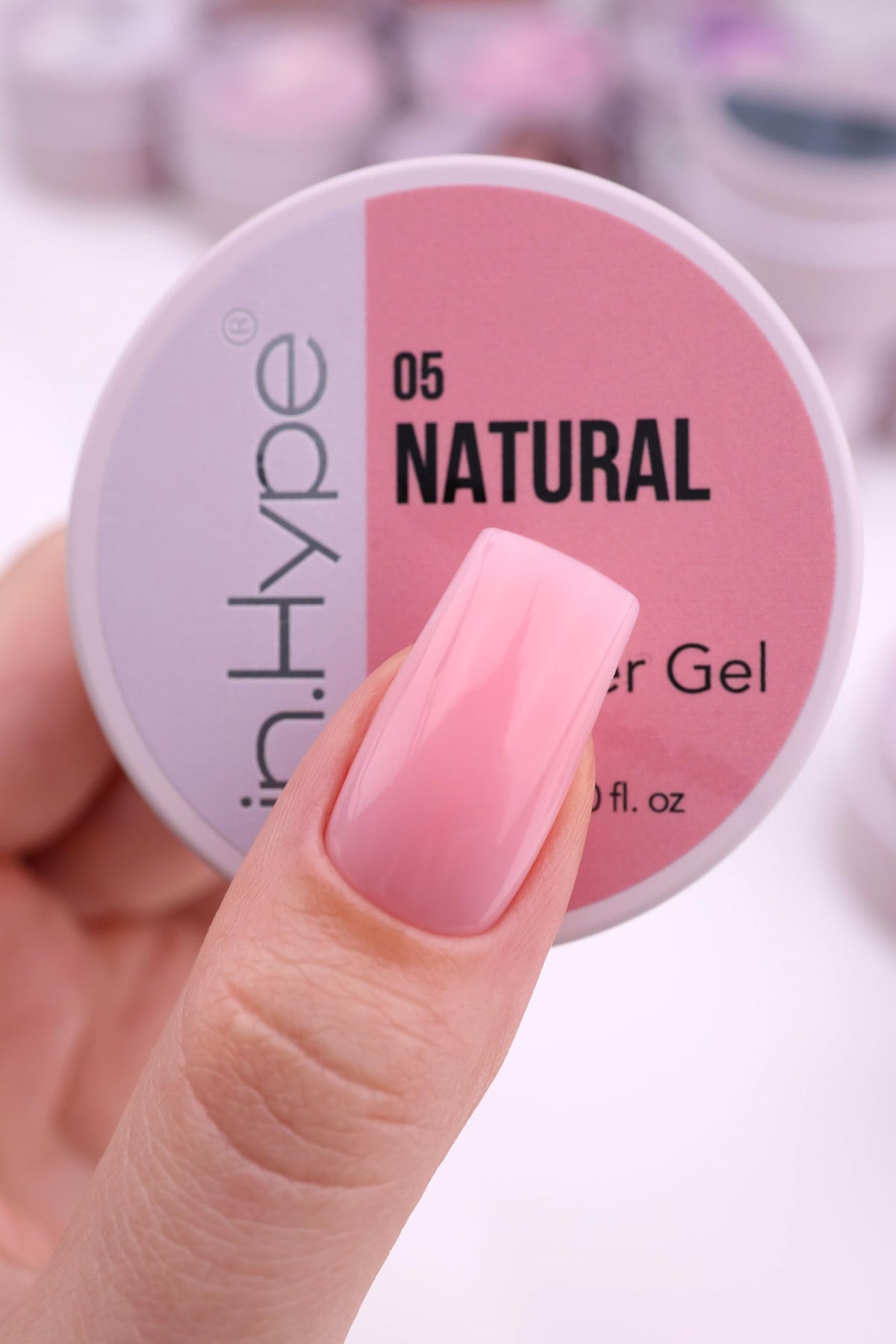 Close-up of IN.HYPE Hard Builder Gel texture