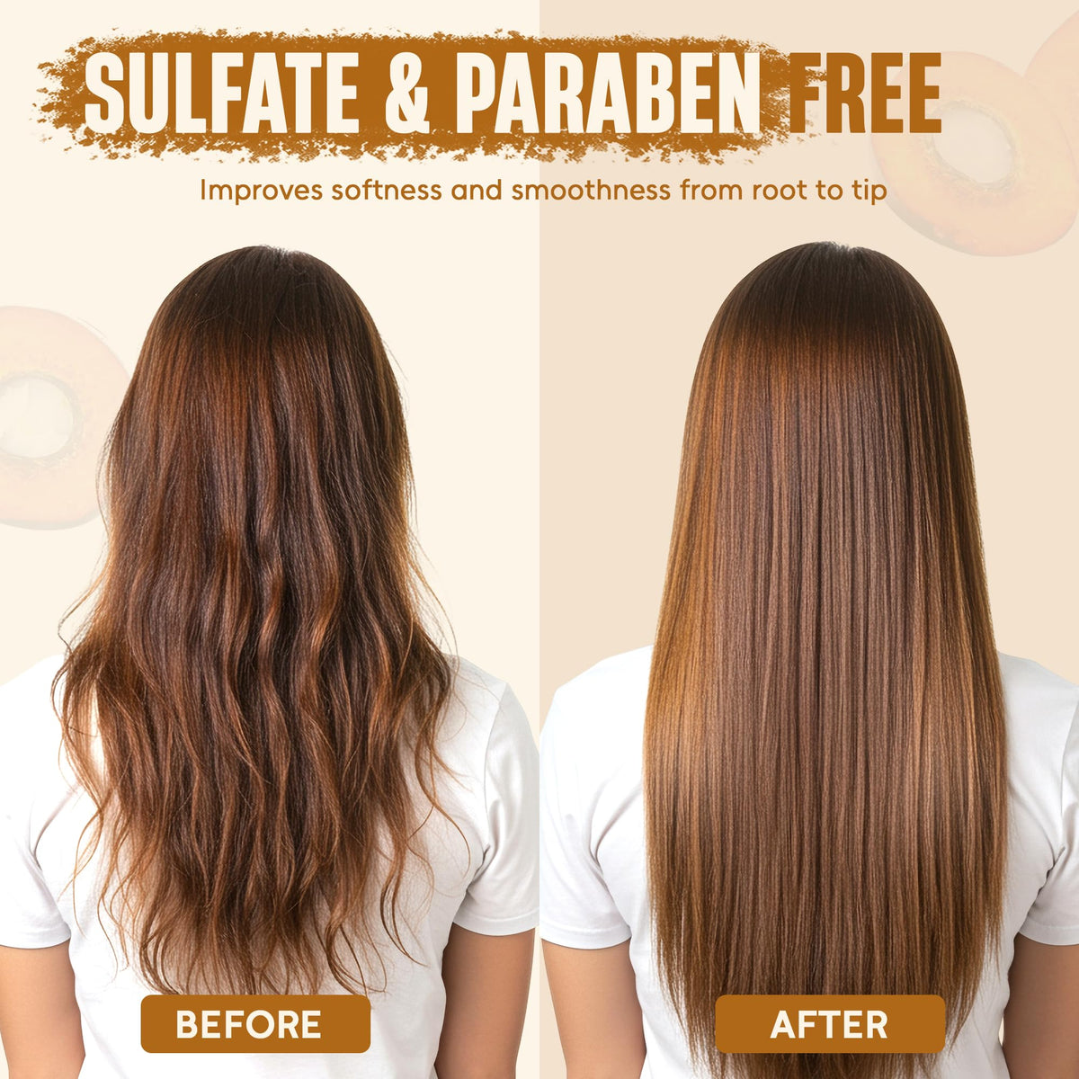 Close-up of INFINA ESSENTIALS Batana Oil Conditioner texture