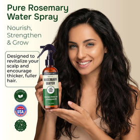 Close-up of IQNATURAL Rosemary Water Spray nozzle