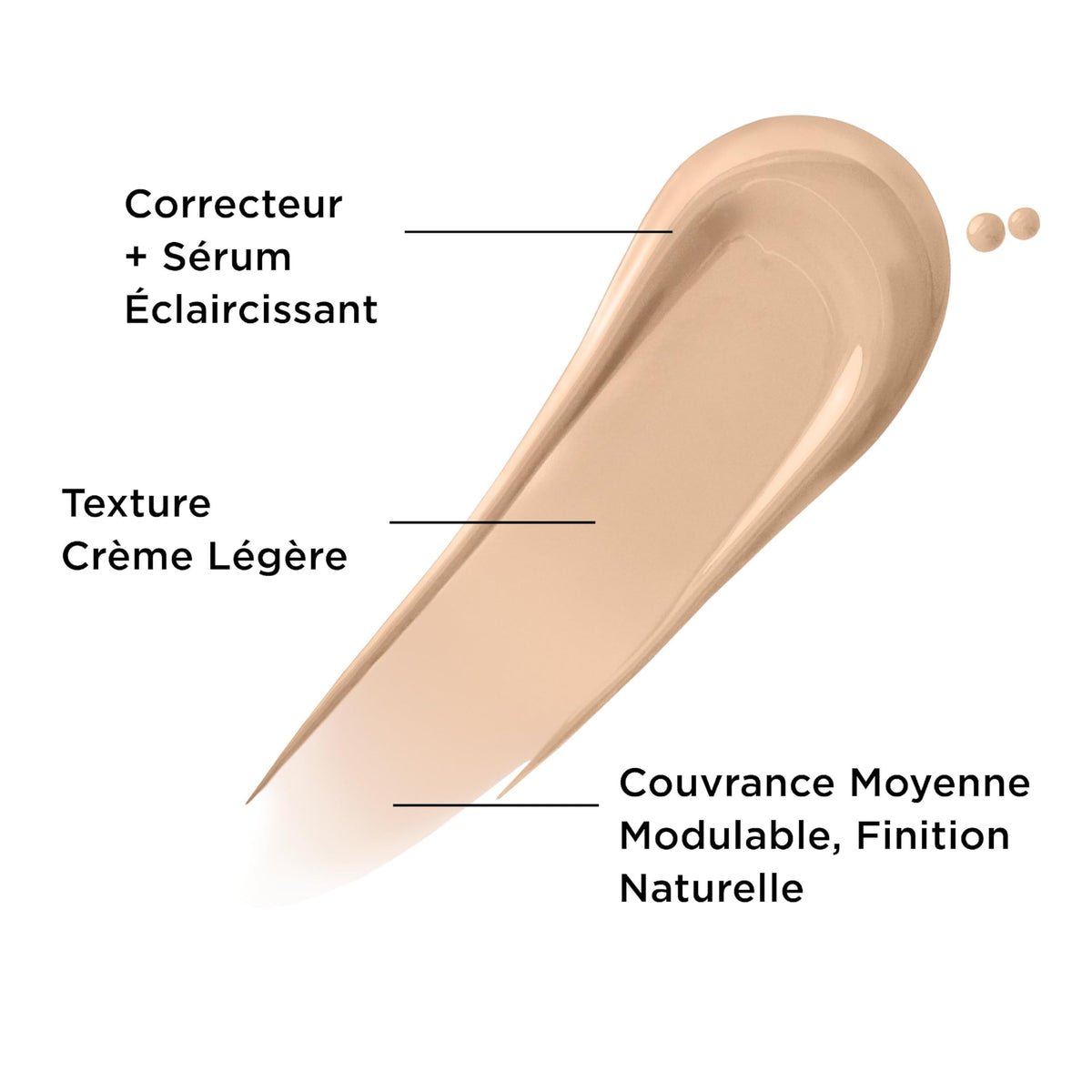 Close-up of IT Cosmetics Bye Bye Dark Spots Concealer 11 Fair Neutral texture