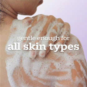 Close-up of Ivory Body Wash lavender scent