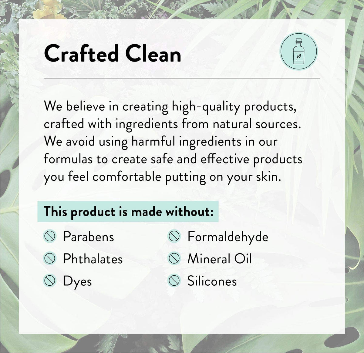 Close-up of J.R. Watkins Daily Moisturizing Lotion ingredients