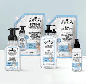 Close-up of J.R. Watkins hand soap texture