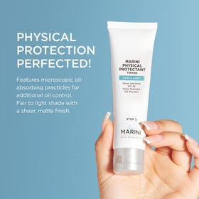 Close-up of Jan Marini Skin Research Physical Protectant Tinted SPF 45 texture