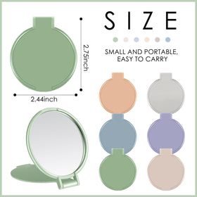 Close-up of Jetec compact mirror showing flip design