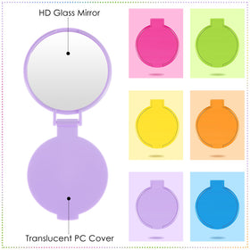 Close-up of Jetec compact mirror showing vibrant colours