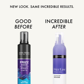Close-up of John Frieda Curl Reviver Mousse nozzle