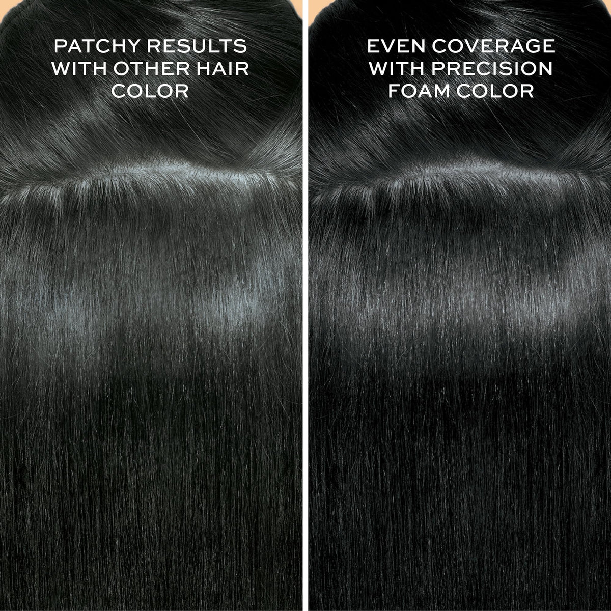 Close-up of John Frieda Precision Foam Colour application foam