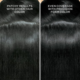 Close-up of John Frieda Precision Foam Colour application foam