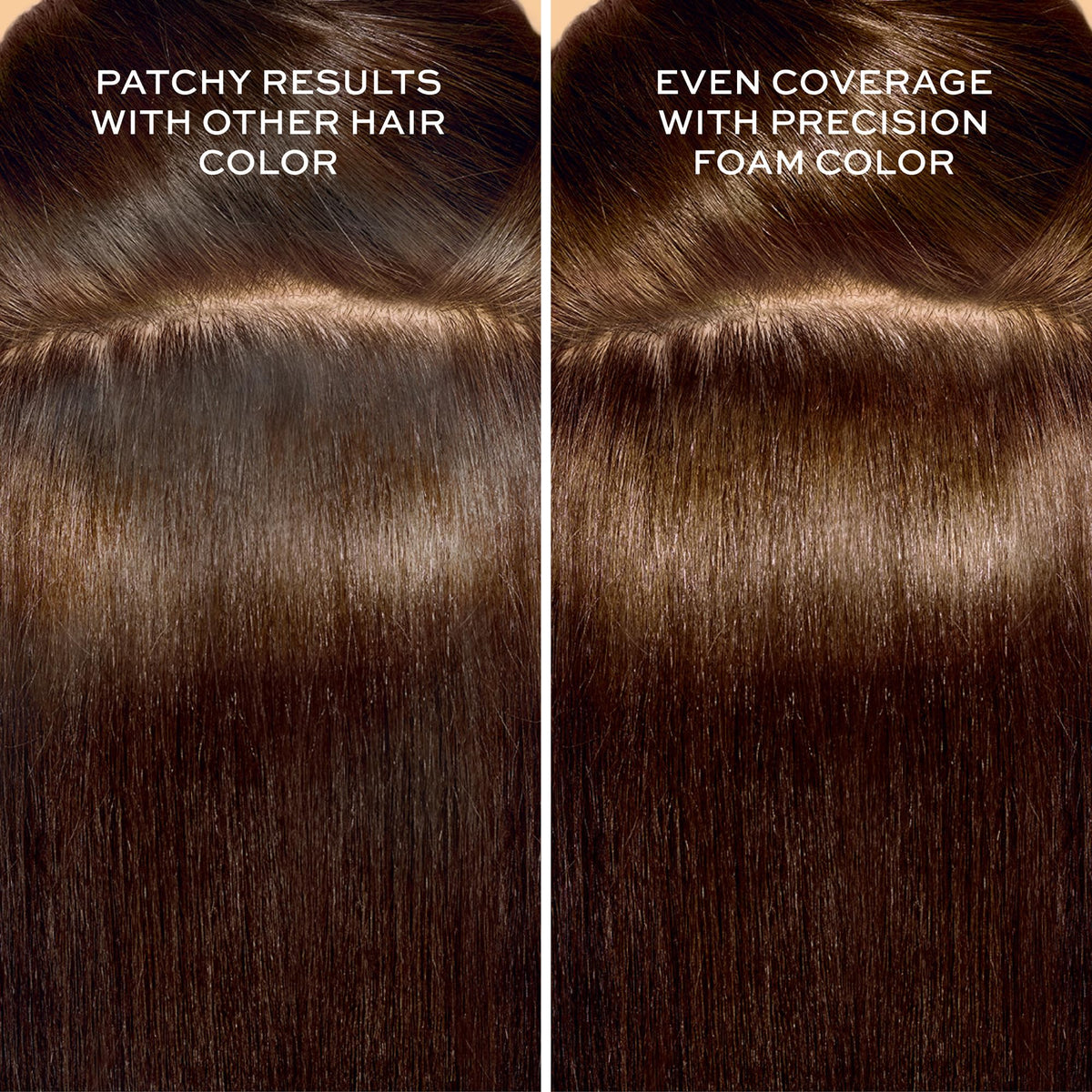 Close-up of John Frieda Precision Foam Colour bottle