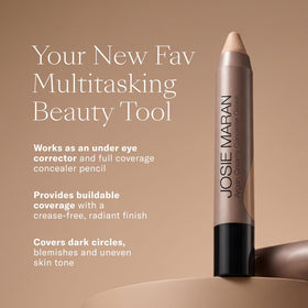Close-up of Josie Maran concealer crayon tip