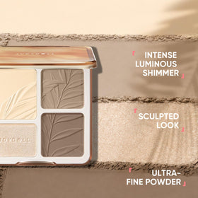 Close-up of JUDYDOLL contour shade in palette