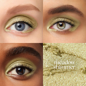 Close-up of Julep Eyeshadow 101 Crème-to-Powder Stick Meadow Shimmer shade