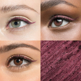 Close-up of Julep Fig Shimmer eyeliner tip