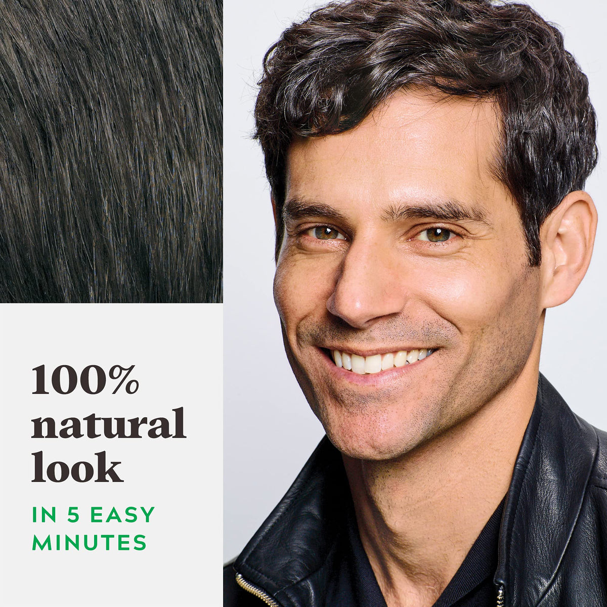 Close-up of Just for Men Shampoo-In Color Deep Dark Brown H-46 ingredients