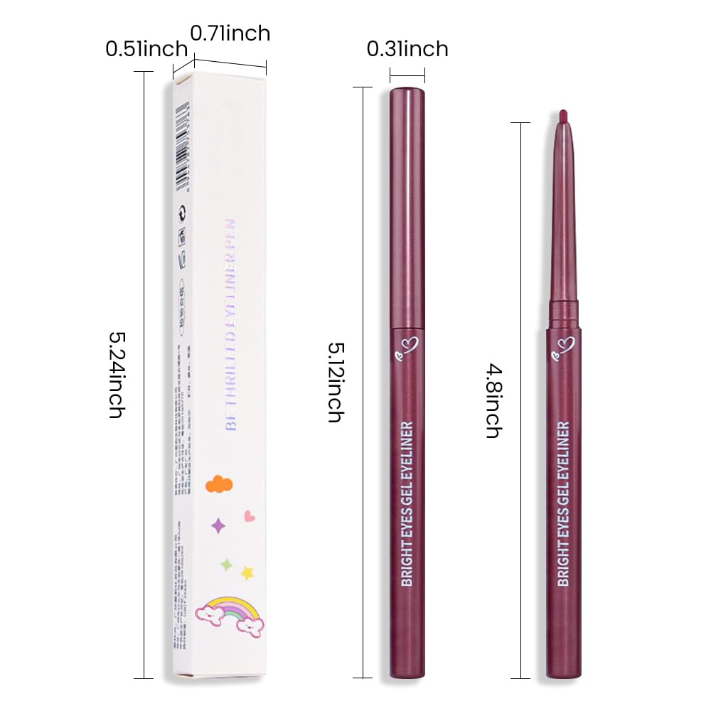 Close-up of Kaely Gel Eyeliner Pencil tip
