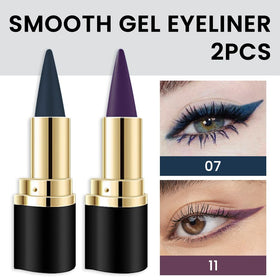 Close-up of Kaely gel eyeliner pencil tip showing creamy texture