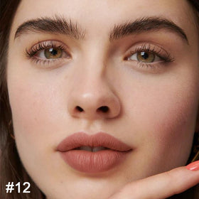 Close-up of Kaely lip liner pencil with creamy texture