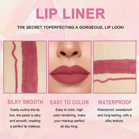 Close-up of Kaely lip liner precision tip