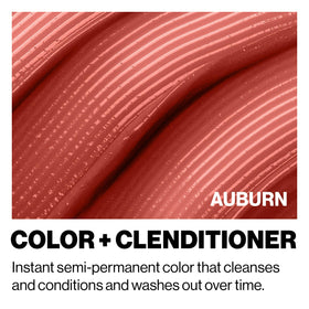 Close-up of KERACOLOR Color + Clenditioner Auburn texture