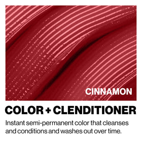 Close-up of KERACOLOR Color + Clenditioner Cinnamon texture