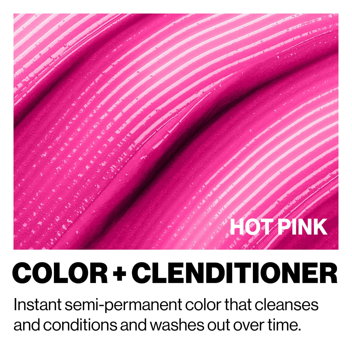 Close-up of KERACOLOR Color + Clenditioner Hot Pink bottle