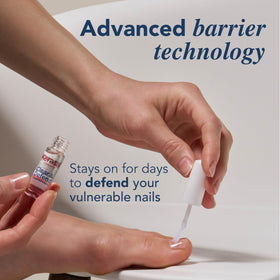 Close-up of Kerasal nail solution bottle