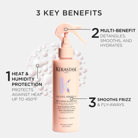 Close-up of KÉRASTASE Gloss Absolu ingredients
