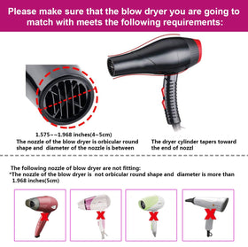 Close-up of KingKam Hair Diffuser nozzle