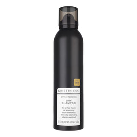 Close-up of Kristin Ess Dry Shampoo spray nozzle