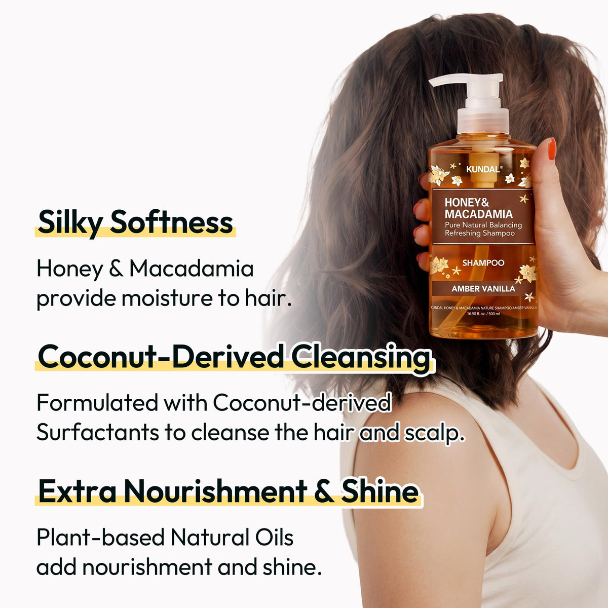 Close-up of KUNDAL conditioner texture